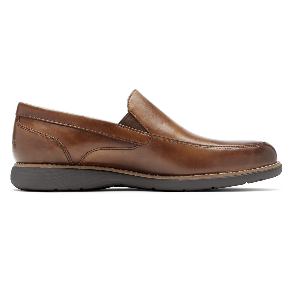 Mocasini Barbati Rockport Garett Venetian Slip-Ons Maro - Romania 9845-BCOMV